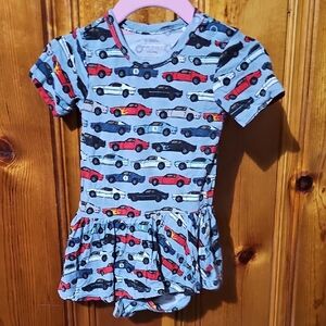 Kids' Car Print Dress